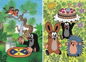 Krtečkovy dobroty - Puzzle 2x48 