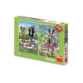 KRTEK SE RADUJE 2x48 Puzzle NOVÉ