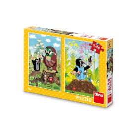 KRTEK NA MÝTINĚ 2x48 Puzzle NOVÉ