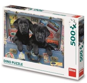 ŠTĚŇATA V KUFRU 500 Puzzle