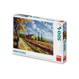 Puzzle Malovaná vinice 500 dílků