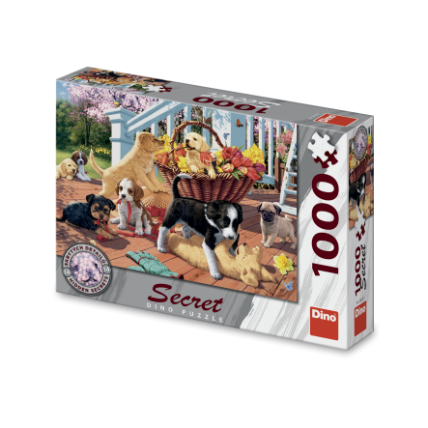 ŠTĚŇATA 1000 secret collection Puzzle NOVÉ
