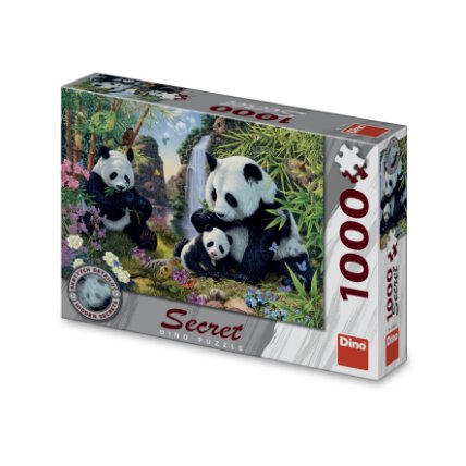 PANDY 1000 secret collection Puzzle NOVÉ