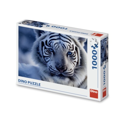 Puzzle Bílý tygr 1000 dílků