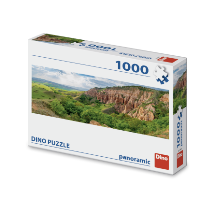 ČERVENÁ ROKLE 1000 panoramic Puzzle