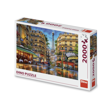 Puzzle Odlesky Paříže 2000 dílků