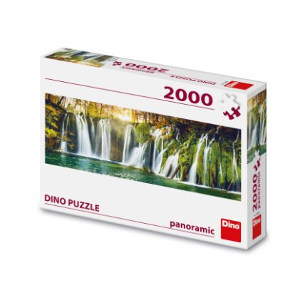 PLITVICKÉ VODOPÁDY 2000 panoramic Puzzle