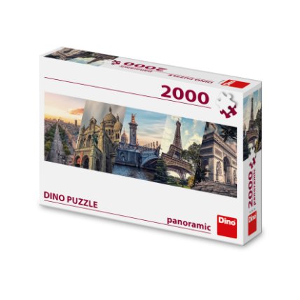 PAŘÍŽ KOLÁŽ 2000 panoramic Puzzle