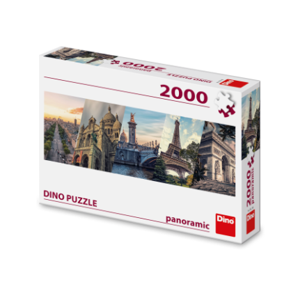 PAŘÍŽ KOLÁŽ 2000 panoramic Puzzle