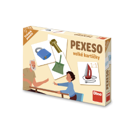 Pexeso předměty velké kartičky