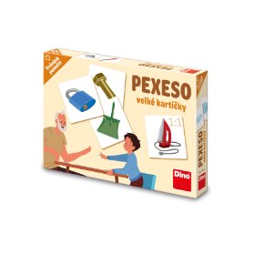 Pexeso předměty velké kartičky