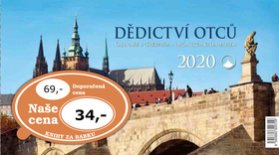 Dědictví otců - stolní kalendář 2020