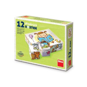 HEZKÝ DEN 12 Dřevěné kostky