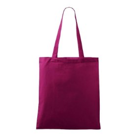 Taška Malfini, střední plátěná s dlouhým uchem - fuchsia red