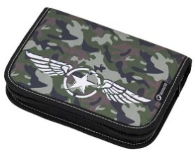 Bagmaster Školní penál CASE ALFA 8 A CAMO