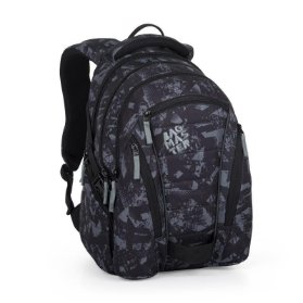 Bagmaster Studentský batoh Bag 24 B Černo-šedý