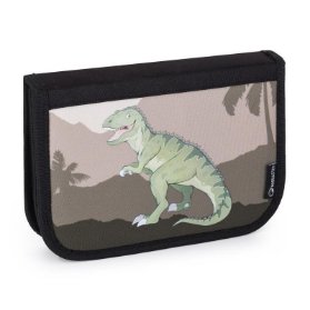 Bagmaster Školní penál dvouchlopňový Lumi 24 C Dinosaurus