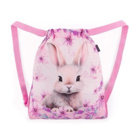 Bagmaster školní sáček na přezůvky/tělocvik LUMI 25 A – králíček