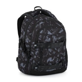 Bagmaster studentský batoh NOMAD 25 B – černo-šedý