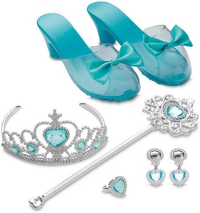 Set pro malé princezny modrý