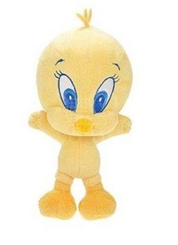 Baby Tweety plyšový 17cm 0m v sáčku