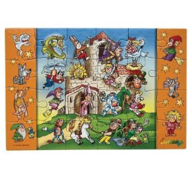 Puzzle V pohádce 24 dílků
