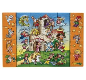 Puzzle V pohádce 24 dílků
