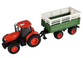 Traktor Zetor RC s vlekem, dobíjecí pack