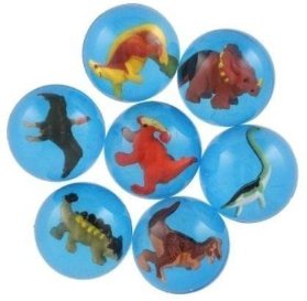 Míček/hopík s dinosaurem
