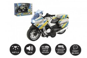 Motorka policejní na zpětné natažení