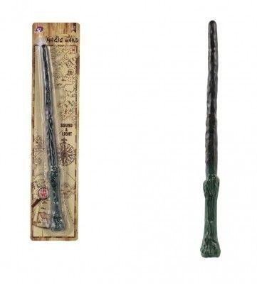 Magická hůlkana baterie, se světlem, zvukem, plast 36 cm