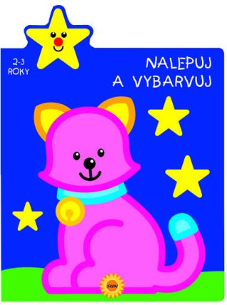 Nalepuj a vybarvuj - Kočička