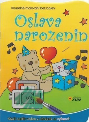 Oslava narozenin - Kouzelné malování