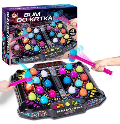 Elektronická hra Bum do krtka