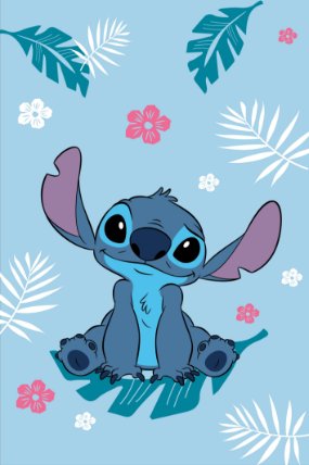 Fleecová deka - Lilo and Stitch
