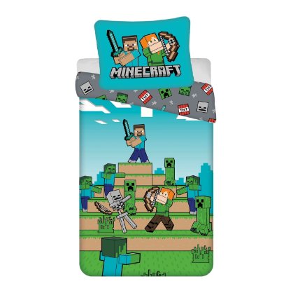 Ložní povlečení - Minecraft