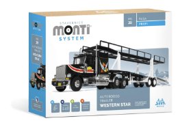 Stavebnice Monti System MS 39 Autorodeo Trailer Western star