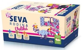 Stavebnice SEVA - Rodina Veliká 915 ks