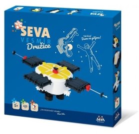 Stavebnice SEVA - Vesmír Družice 425 ks