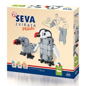 Stavebnice SEVA - Zvířata Ptáčata 347 dílků
