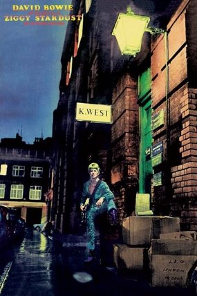 Plakát 61x91,5cm - David Bowie - Ziggy Stardust
