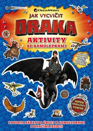 Jak vycvičit draka - Aktivity se samolepkami