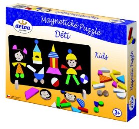 Magnetické puzzle Děti v krabici