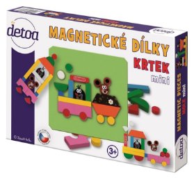Magnetické dílky Krtek mini