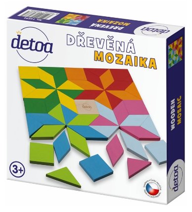 Dřevěná mozaika