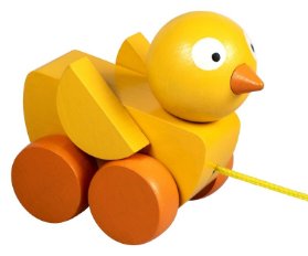 Kuře na kolečkách
