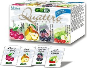 VITTO Fruit QUATTRO Pre. (cher,hrušk,ostr,jab)