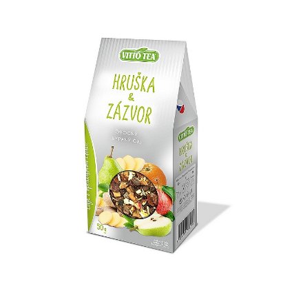 VITTO Hruška & zázvor papír 50g
