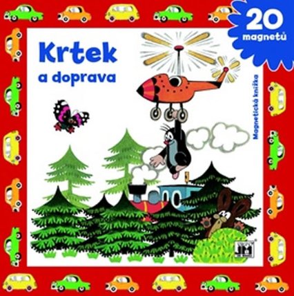 Krtek a doprava - Magnetická knížka 