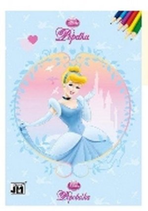Popelka - Omalovánky A5